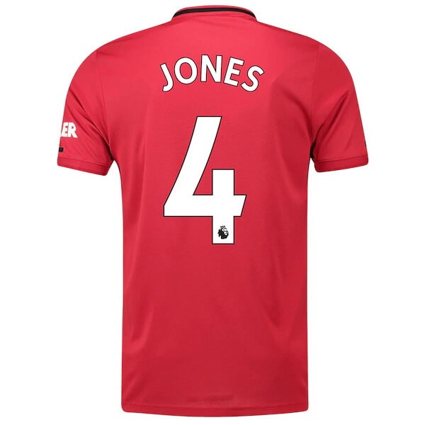 Replicas Camiseta Manchester United NO.4 Jones 1ª 2019/20 Rojo